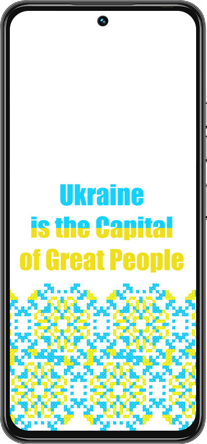 Силиконовый чехол Ukraine для Tecno Spark 30 Pro 4G - 5283u-3895 изображение 