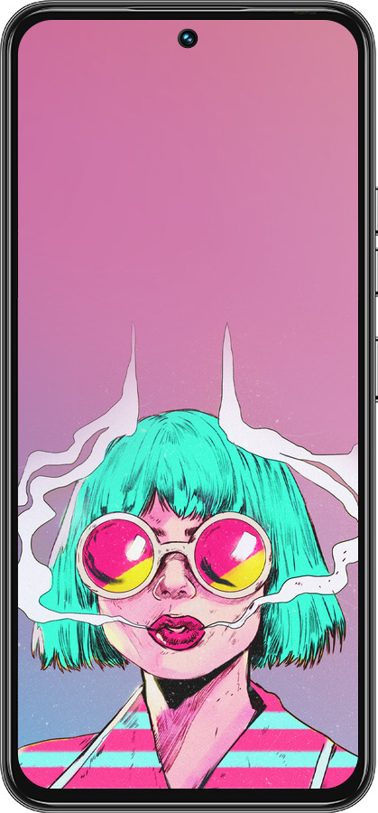 Силіконовий чехол Поп арт дівчина для Tecno Spark 30 Pro 4G - 5378u-3895 изображение 