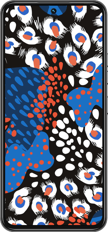 Силиконовый чехол Абстрактный фон v2 для Tecno Spark 30 Pro 4G - 5503u-3895 изображение 