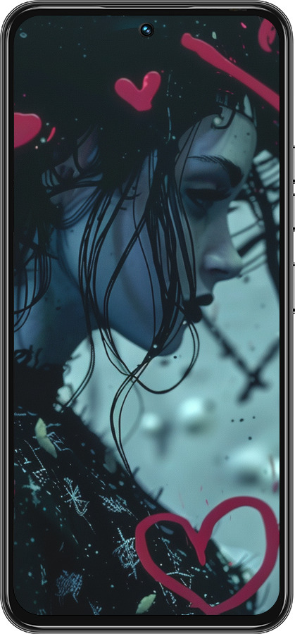 Силиконовый чехол XO Love v2 для Tecno Spark 30 Pro 4G - 6057u-3895 изображение 