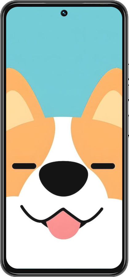 Силиконовый чехол Корги для Tecno Spark 30 Pro 4G - 6280u-3895 изображение 