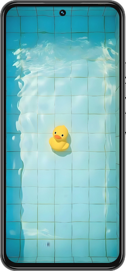 Силиконовый чехол Утенок для Tecno Spark 30 Pro 4G - 6323u-3895 изображение 