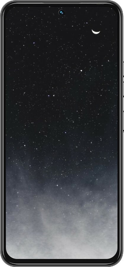 Силиконовый чехол Сині хмари, Синій місяць для Tecno Spark 30 Pro 4G - 6396u-3895 изображение 