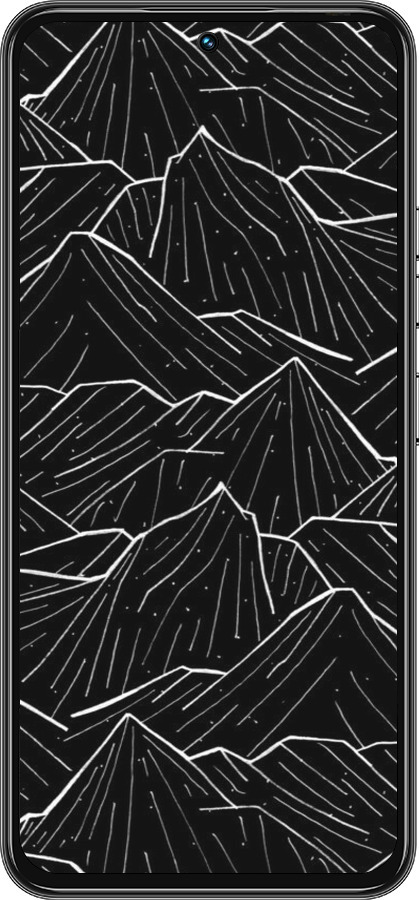Силіконовий чехол Із зображенням Темних гір для Tecno Spark 30 Pro 4G - 6489u-3895 изображение 