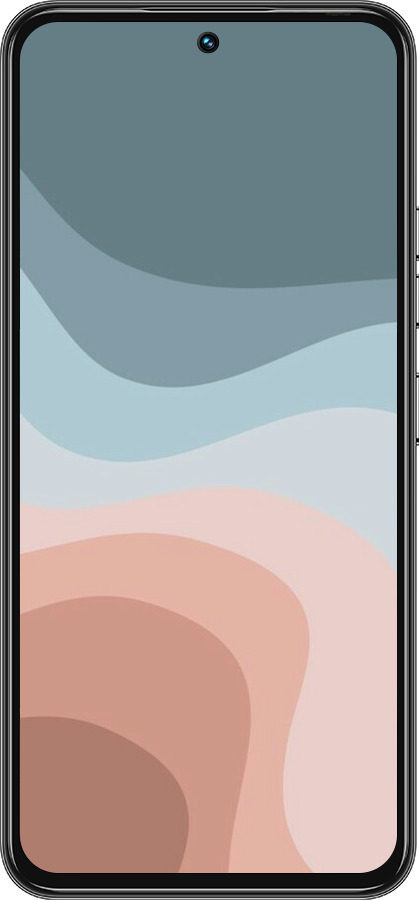 Силиконовый чехол С синими и розовыми волнами в стиле ретро для Tecno Spark 30 Pro 4G - 6532u-3895 изображение 