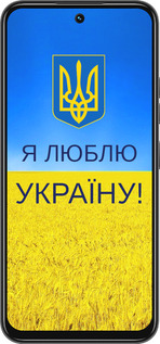 Силиконовый чехол Я люблю Украину для Tecno Spark 30C - 1115u-3821 изображение 