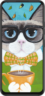 Силиконовый чехол Cat&Coffee для Tecno Spark 30C - 4053u-3821 изображение 