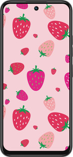 Силіконовий чехол Полунички для Tecno Spark 30C - 4332u-3821 изображение 