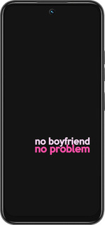 Силиконовый чехол no boyfriend no problem для Tecno Spark 30C - 4549u-3821 изображение 