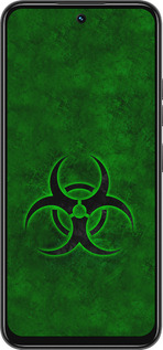 Силиконовый чехол biohazard 30 для Tecno Spark 30C - 4848u-3821 изображение 