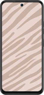 Силиконовый чехол Зебра беж для Tecno Spark 30C - 4875u-3821 изображение 
