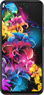 Силіконовий чехол Абстрактні квіти для Tecno Spark 30C - 511u-3821 изображение 