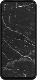 Силиконовый чехол Черный мрамор v2 для Tecno Spark 30C - 5568u-3821 изображение 