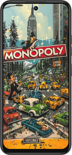 Силиконовый чехол Городской драйв Monopoly для Tecno Spark 30C - 6088u-3821 изображение 