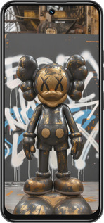 Силиконовый чехол Bronze kaws v3 для Tecno Spark 30C - 6099u-3821 изображение 
