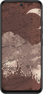 Силиконовый чехол С изображением лунного пейзажа в ночном лесу для Tecno Spark 30C - 6546u-3821 изображение 