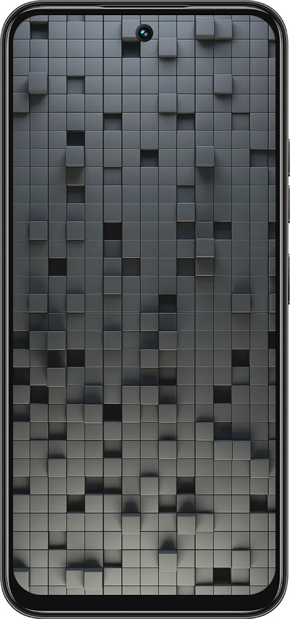 Силиконовый чехол Кубики для Tecno Spark 30C - 1061u-3821 изображение 