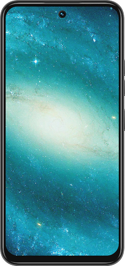 Силіконовий чехол Блакитна галактика для Tecno Spark 30C - 177u-3821 изображение 
