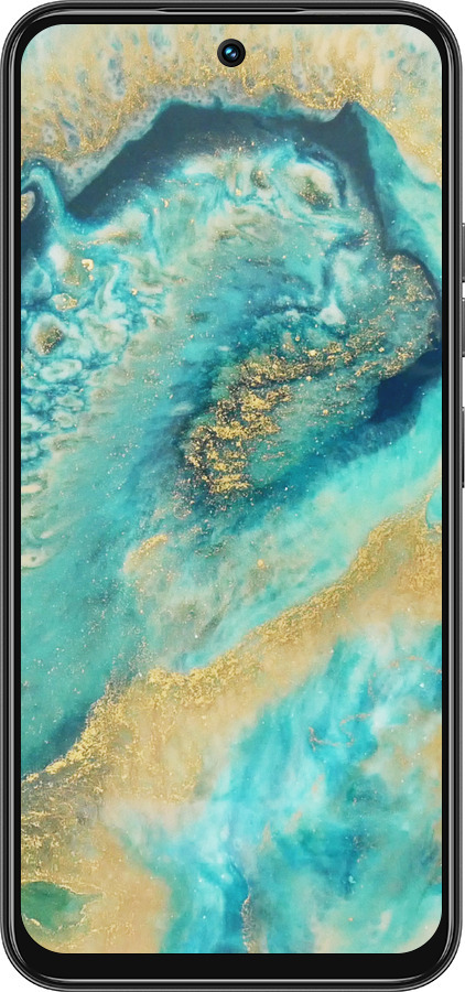 Силиконовый чехол Green marble для Tecno Spark 30C - 4365u-3821 изображение 