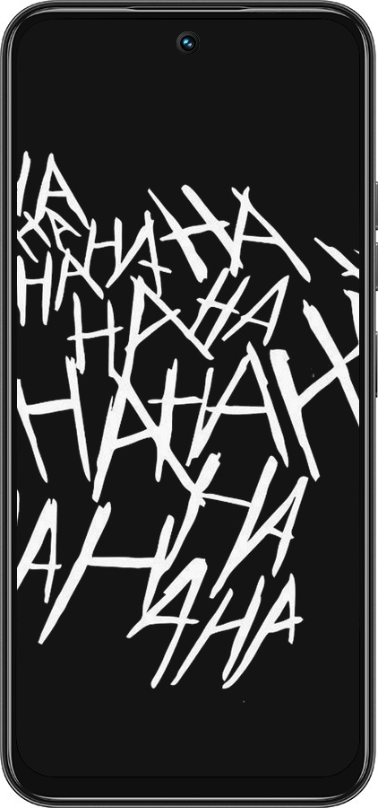 Силиконовый чехол joker hahaha для Tecno Spark 30C - 4509u-3821 изображение 