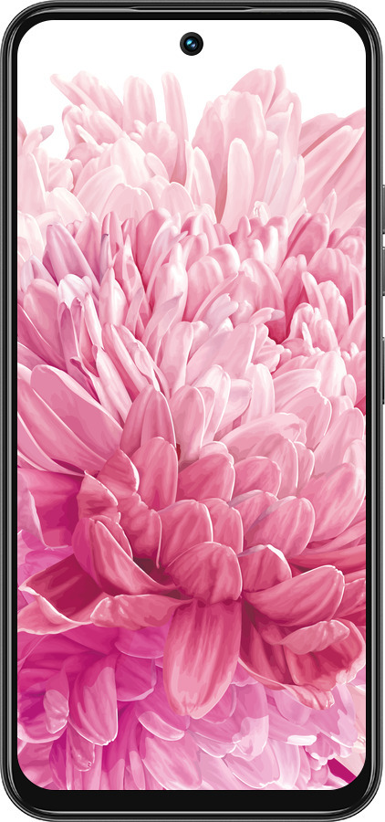 Силиконовый чехол Хризантема для Tecno Spark 30C - 4666u-3821 изображение 