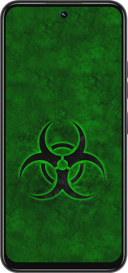 Силиконовый чехол biohazard 30 для Tecno Spark 30C - 4848u-3821 изображение 