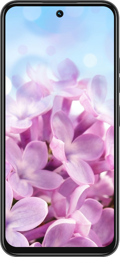 Силиконовый чехол Сирень для Tecno Spark 30C - 527u-3821 изображение 