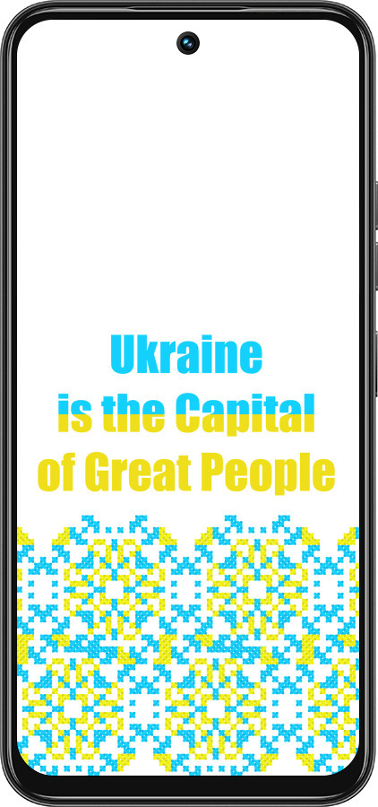 Силиконовый чехол Ukraine для Tecno Spark 30C - 5283u-3821 изображение 