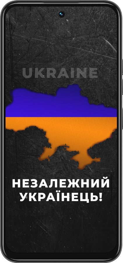 Силиконовый чехол Незалежний українець для Tecno Spark 30C - 5450u-3821 изображение 