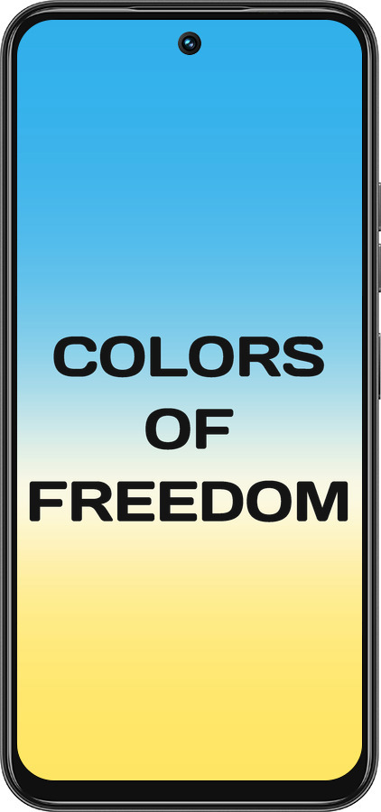 Силиконовый чехол Colors of Freedom для Tecno Spark 30C - 5453u-3821 изображение 