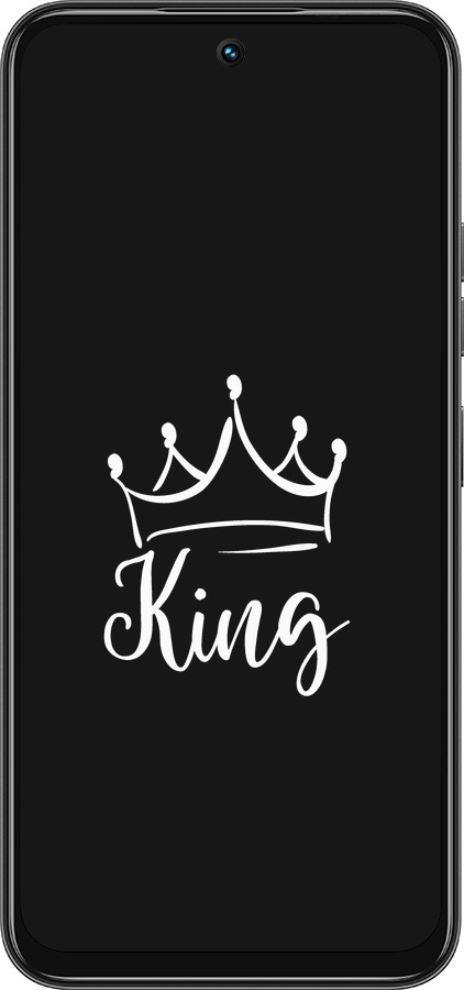 Силіконовий чехол Queen & King для нього для Tecno Spark 30C - 5521u-3821 изображение 