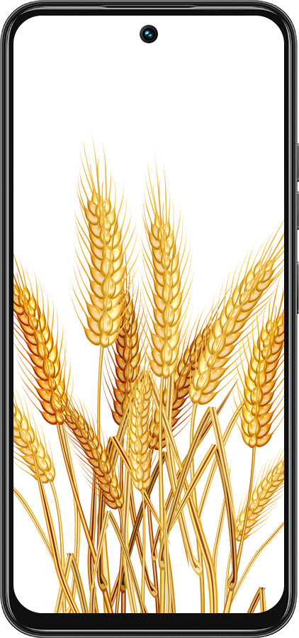 Силиконовый чехол Колоски пшеници для Tecno Spark 30C - 5866u-3821 изображение 