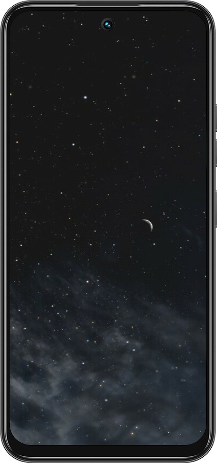 Силиконовый чехол Ночное небо для Tecno Spark 30C - 6451u-3821 изображение 