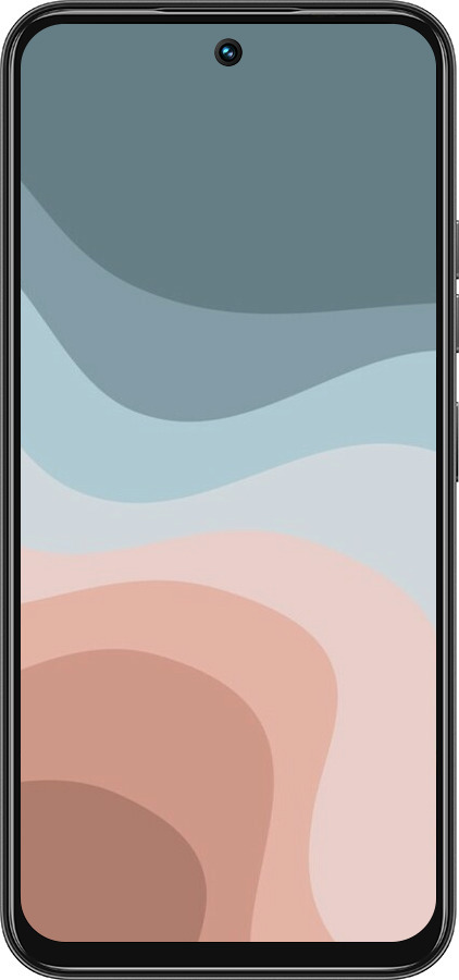 Силіконовий чехол З синіми та рожевими хвилями в стилі ретро для Tecno Spark 30C - 6532u-3821 изображение 