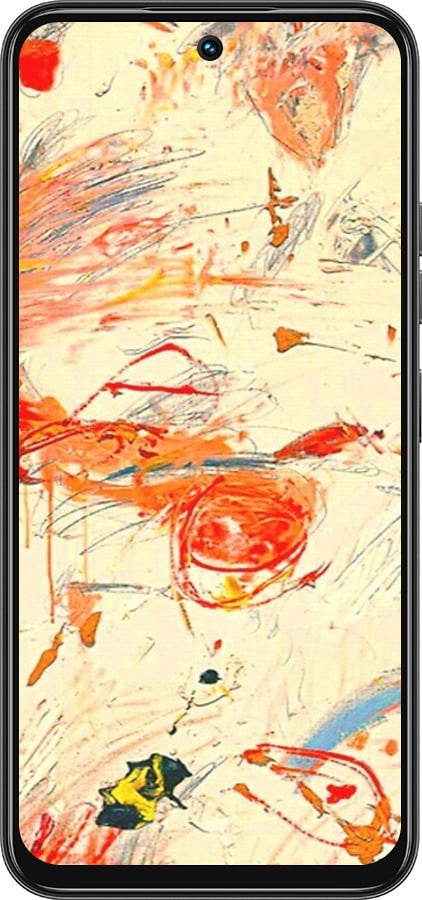 Силиконовый чехол Динамичная картина с хаотичными мазками для Tecno Spark 30C - 6540u-3821 изображение 