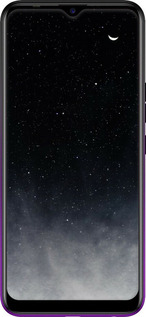 TPU чехол Сині хмари, Синій місяць для Tecno Spark 4 KC2 - 6396b-2406 изображение 