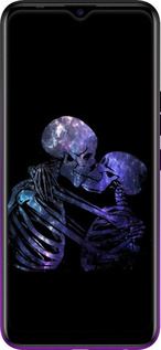 TPU чехол Із зображенням скелета для Tecno Spark 4 KC2 - 6537b-2406 изображение 