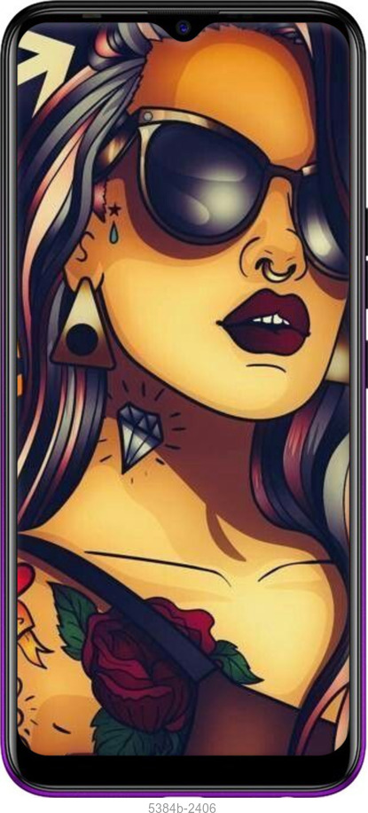 TPU чехол № 5384 для Tecno Spark 4 KC2 - 5384b-2406 изображение 