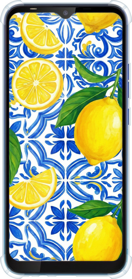 Силикон с усиленными углами чехол Grocery Girl Italian Summer для Tecno Spark 4 Lite - 6766sp-2425 изображение 