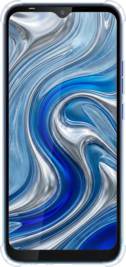 Силіконовий протиударний с посиленими кутами чехол Liquid Chrome для Tecno Spark 4 Lite - 6781sp-2425 изображение 