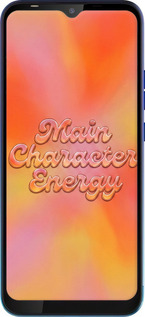 Силиконовый чехол Aura Gradient Main Character Energy Aesthetic Y2K для Tecno Spark 4 Lite - 6783u-2425 изображение 