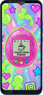 Силиконовый чехол Y2K Aesthetic Retro Pet: Годуй мене кавою для Tecno Spark 4 Lite - 6784u-2425 изображение 