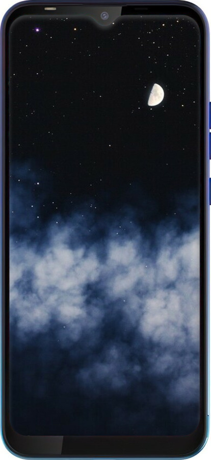 Силиконовый чехол Ночное небо для Tecno Spark 4 Lite - 6450u-2425 изображение 