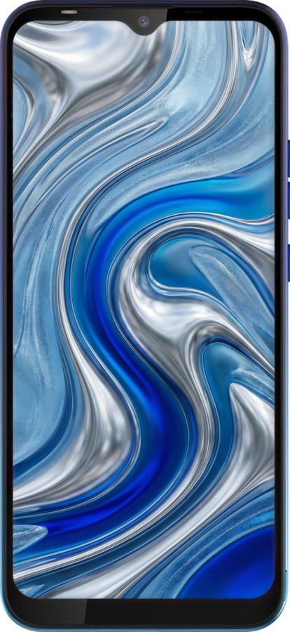 Силиконовый чехол Liquid Chrome для Tecno Spark 4 Lite - 6781u-2425 изображение 