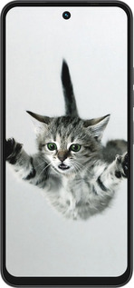 Силиконовый чехол Летящий котёнок для Tecno Spark 40 4G - 2322u-4116 изображение 
