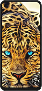 Силиконовый чехол Леопард для Tecno Spark 40 4G - 6611u-4116 изображение 