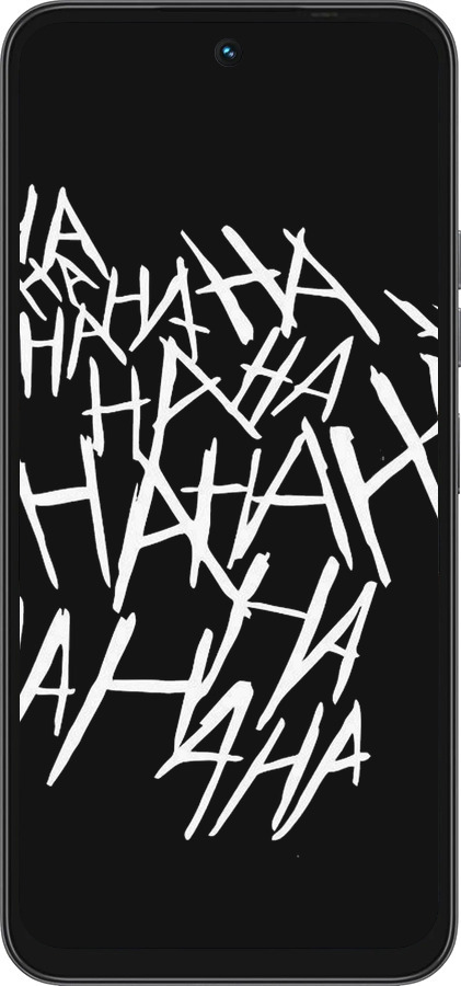 Силиконовый чехол joker hahaha для Tecno Spark 40 4G - 4509u-4116 изображение 