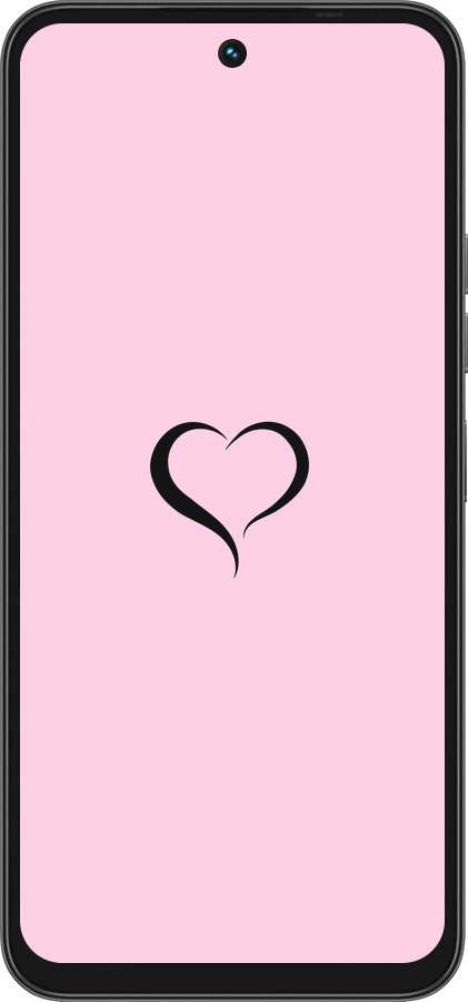 Силиконовый чехол Сердце 1 для Tecno Spark 40 4G - 4730u-4116 изображение 