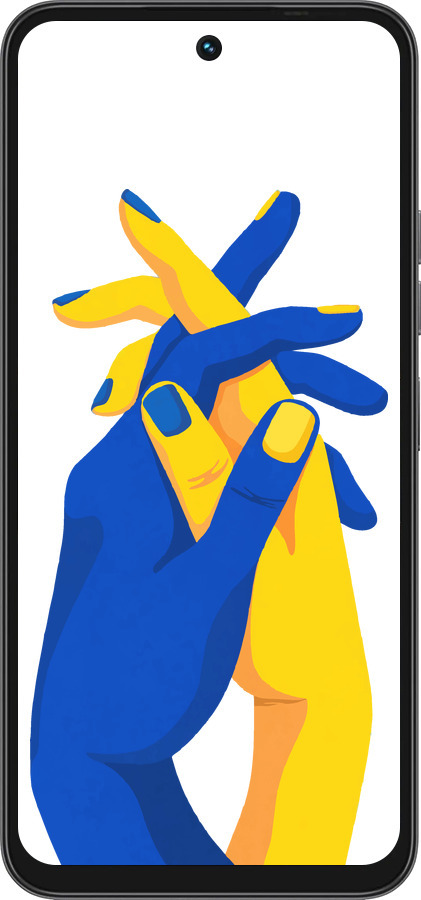 Силиконовый чехол Stand With Ukraine для Tecno Spark 40 4G - 5255u-4116 изображение 