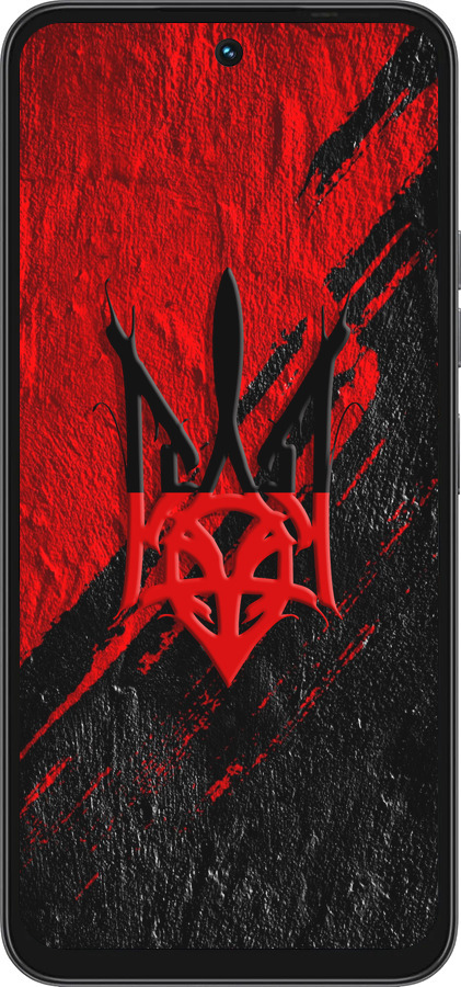 Силиконовый чехол Герб v4 для Tecno Spark 40 4G - 5293u-4116 изображение 